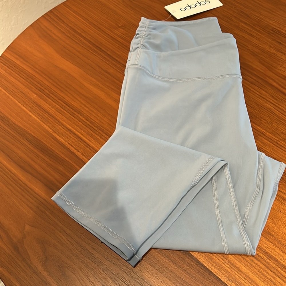 Sopodo Light Blue Women's Leggings